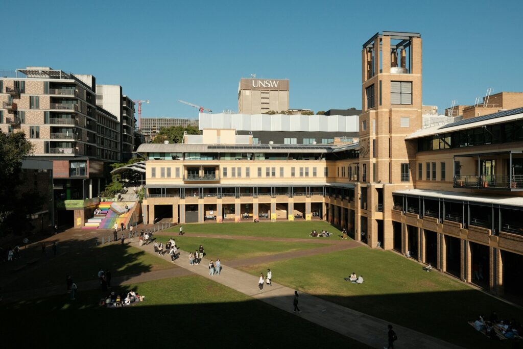 UNSW University of New South Wales Sydney Quadrangle