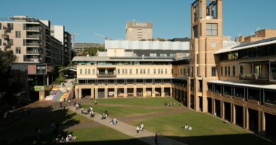 UNSW University of New South Wales Sydney Quadrangle