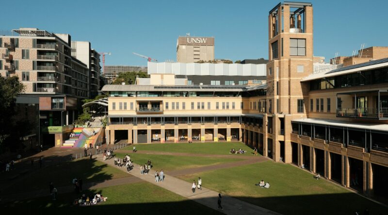 UNSW University of New South Wales Sydney Quadrangle